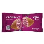Croissant met bessencrème