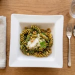 Low Carb Pasta pesto